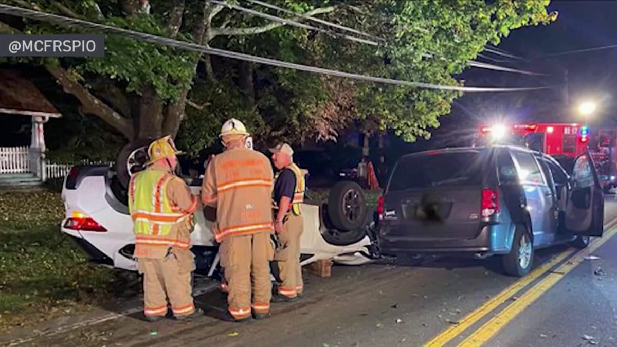 8 Hurt After Crash in Montgomery County, Maryland – NBC4 Washington