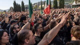 Italians Mark 100 Years Since Mussolini's March On Rome