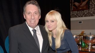 Ivan Reitman and Anna Faris