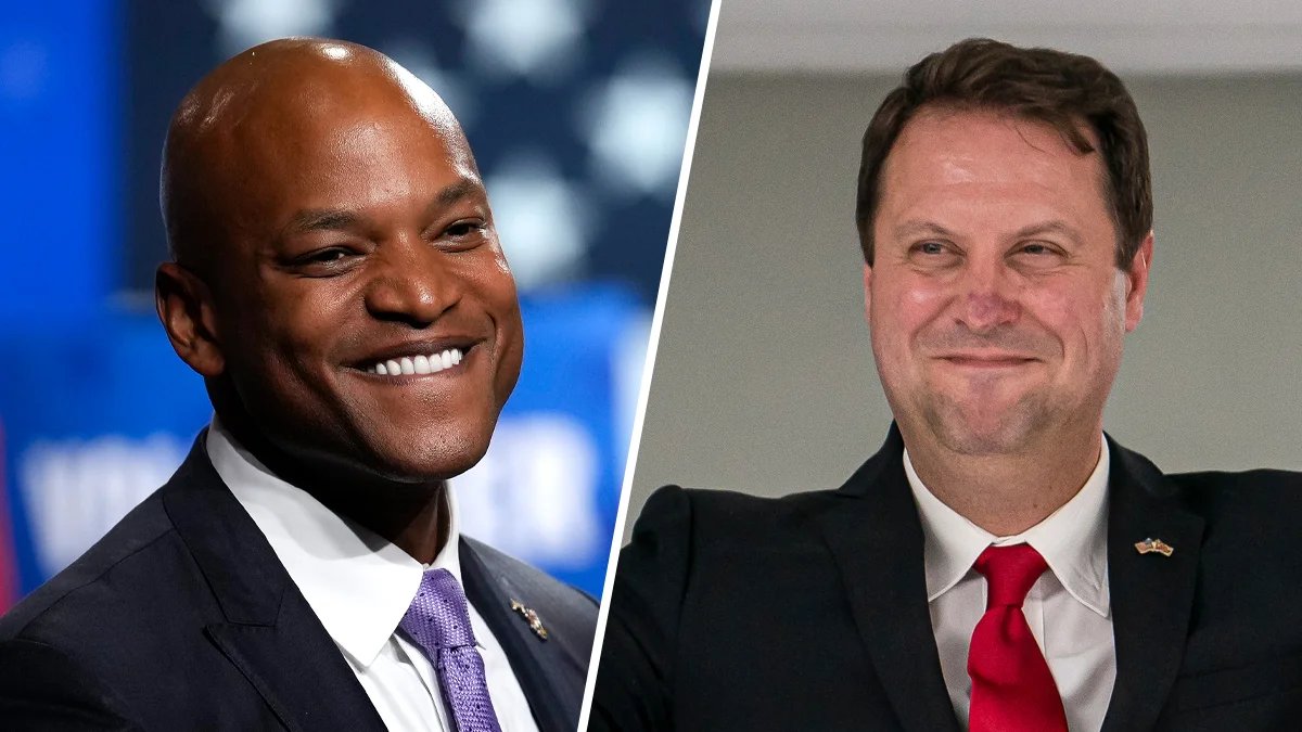 Maryland Governors Race Dan Cox And Wes Moore Debate Nbc4 Washington