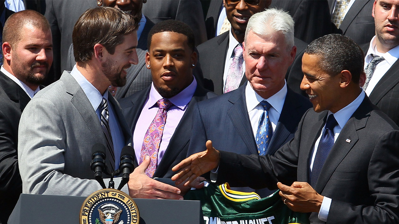 Barack Obama Jokes About Not Wanting to Host Packers at White House