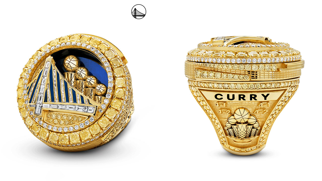Check Out Warriors' Jaw-Dropping, Massive 2022 NBA Championship Rings
