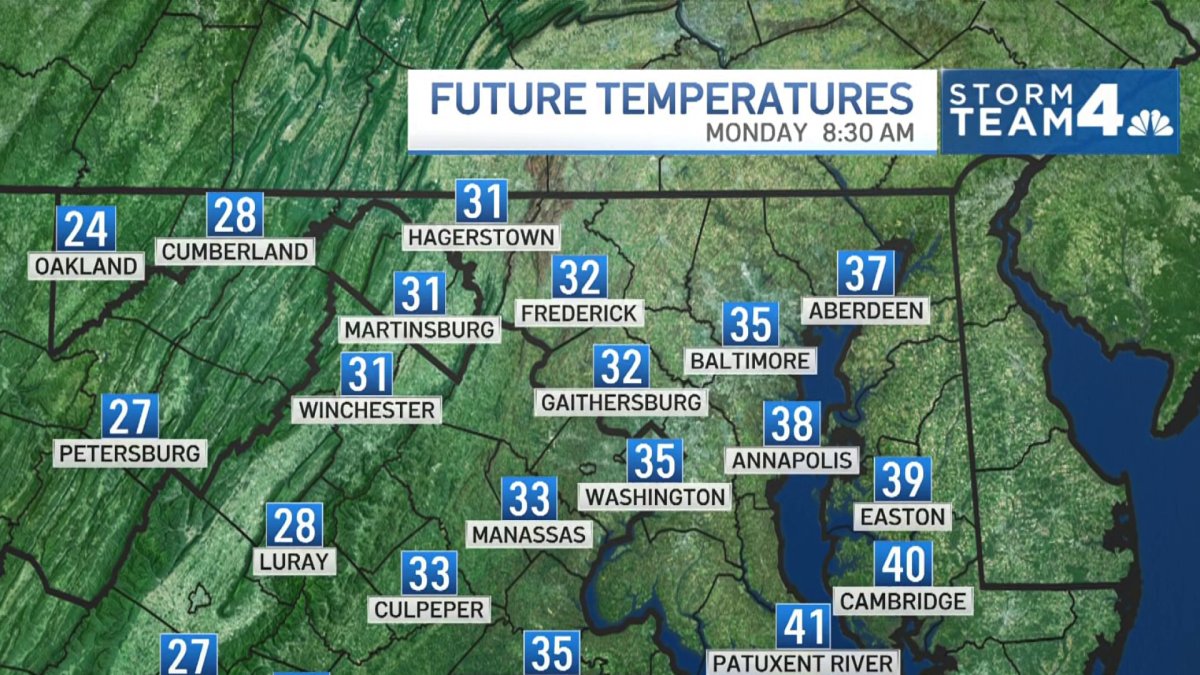 Late Weather Nov. 12, 2022 NBC4 Washington