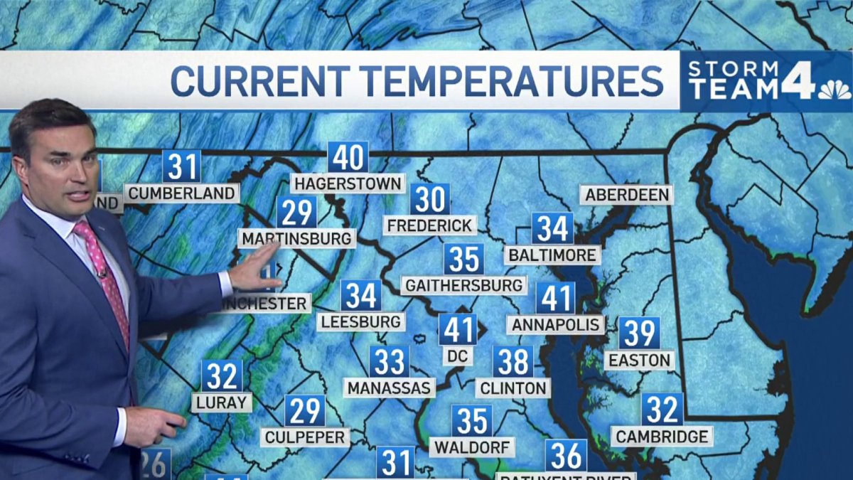 Late Weather Nov. 22, 2022 NBC4 Washington