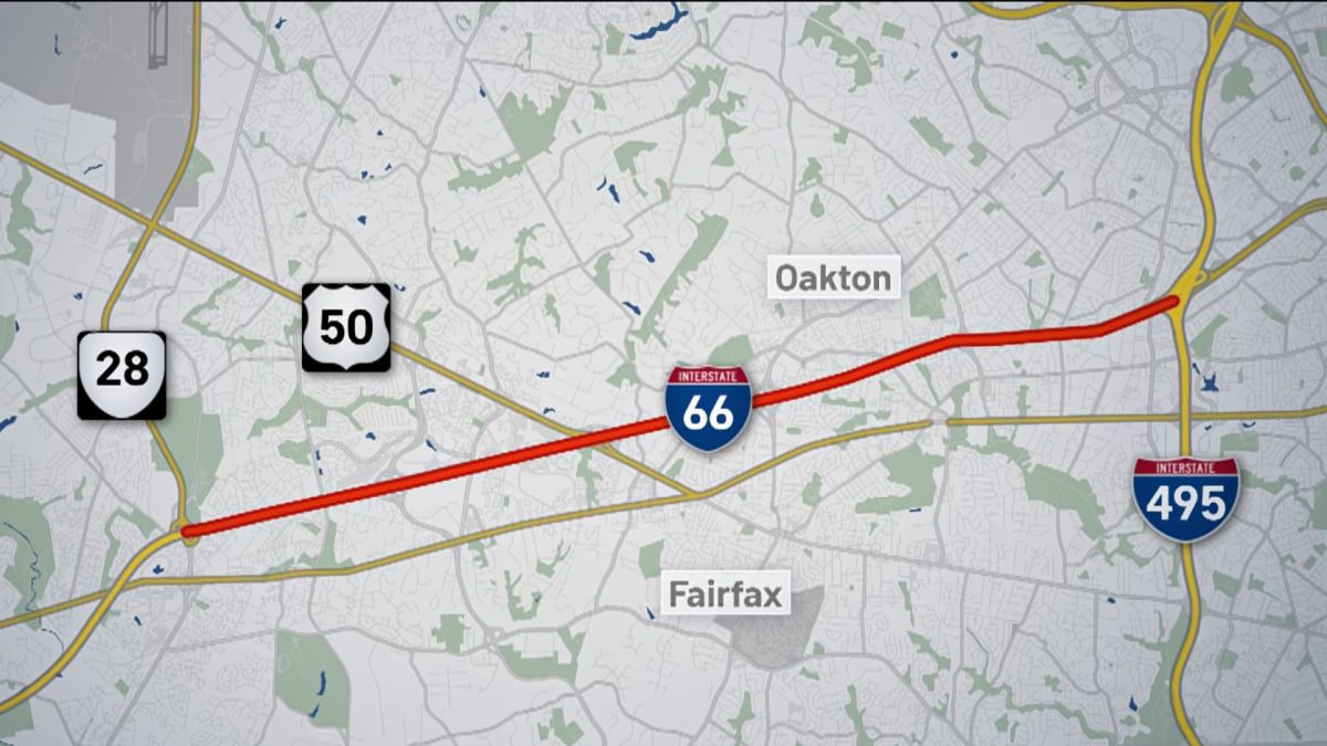 Westbound I-66 Express Lanes Open Between Beltway and Centreville ...