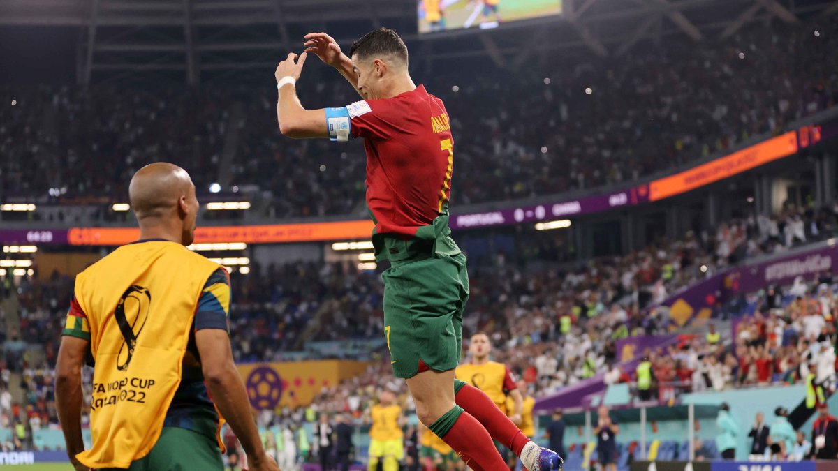 Cristiano Ronaldo Makes History With PK Goal vs. Ghana - NBC4 Washington