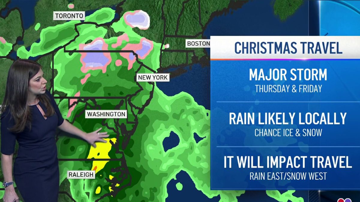 Midday Weather Dec. 20 NBC4 Washington