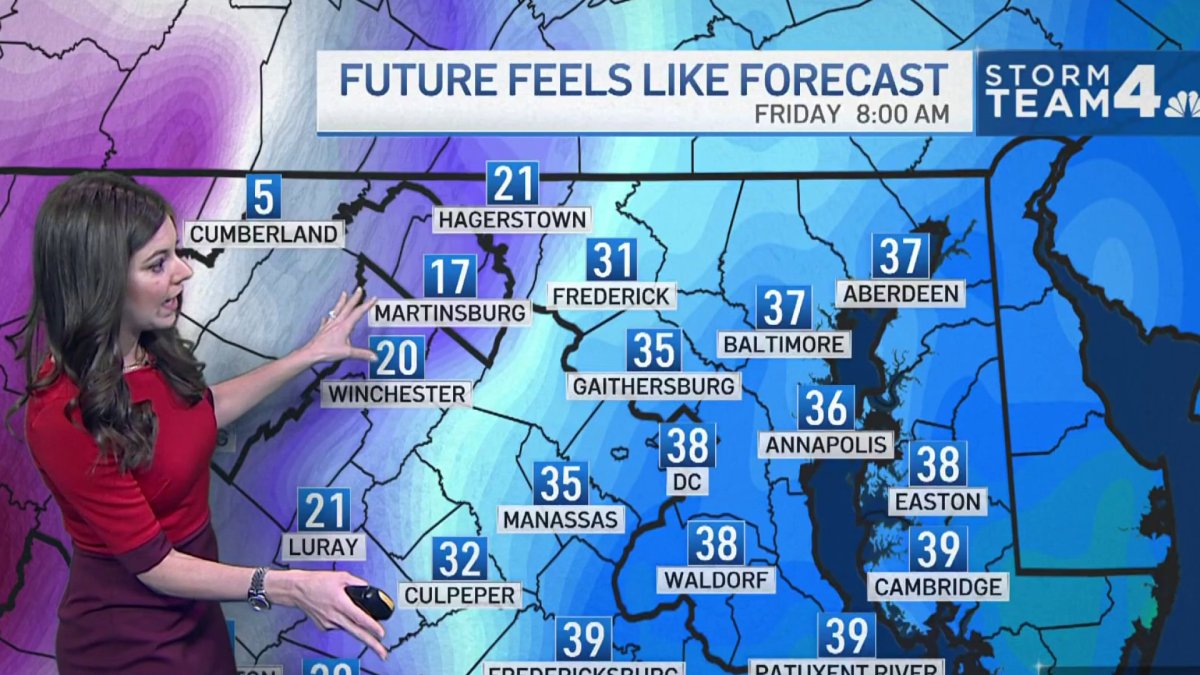 Midday Weather Dec. 21 NBC4 Washington