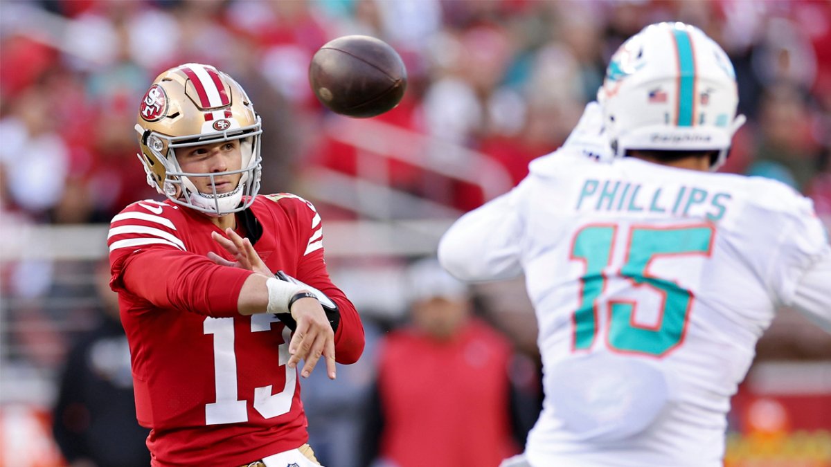 49ers' Brock Purdy First Mr. Irrelevant to Throw TD Pass in NFL History