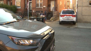 A man who was washing windows fell to his death Tuesday in Northwest D.C., authorities said.