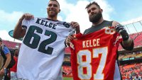 Jason, Travis Kelce to Become First Set of Brothers to Play Each Other in Super Bowl