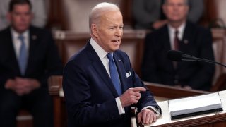 President Joe Biden delivers the State of the Union address on March 1, 2022.