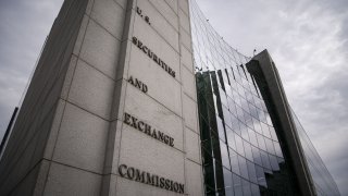 The U.S. Securities and Exchange Commission headquarters in Washington on Feb. 23, 2022.