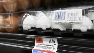 U.S. egg prices jumped by two to three times in January.