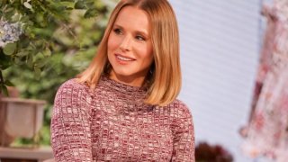 Kristen Bell Amazon Prime Video film “The People We Hate at the Wedding” on the set of THE TALK, airing Wednesday, November 16th on the CBS Television Network.