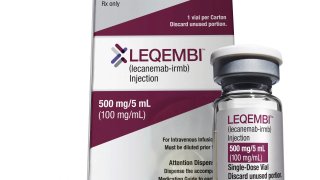 The Alzheimer’s drug LEQEMBI is seen in this undated handout image obtained by Reuters on January 20, 2023.