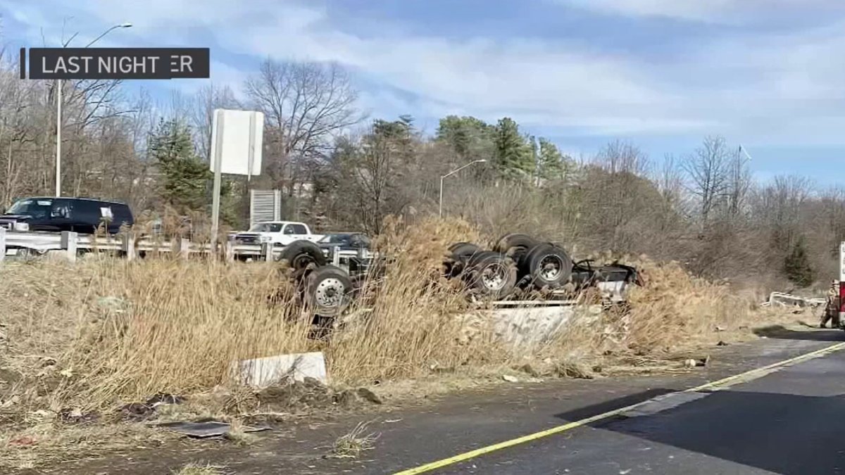 Overturned Fuel Truck Causes Delays on the Beltway – NBC4 Washington