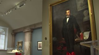 Abraham Lincoln portrait by WFK Travers