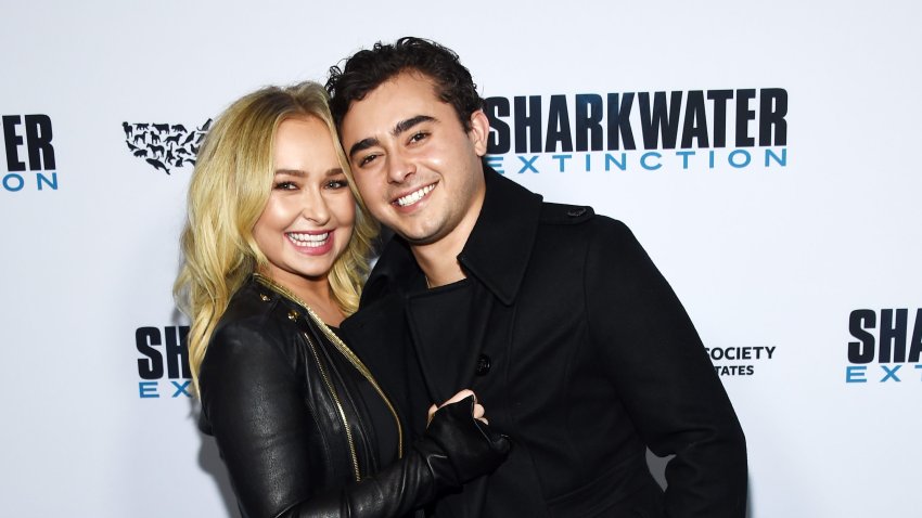 Hayden Panettiere and Jansen Panettiere