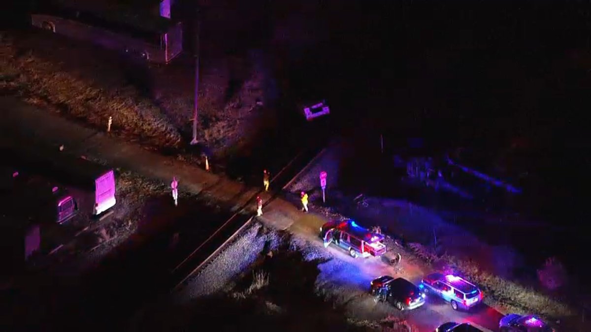 2 Hurt When Train Crashes Into Pickup Truck in Virginia NBC4 Washington