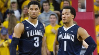 Josh Hart and Jalen Brunson were part of Villanova's national title team in 2015-16. (USA TODAY Sports)