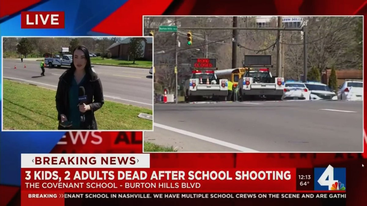 Reporter Covering Nashville Shooting is School Shooting Survivor – NBC4 ...