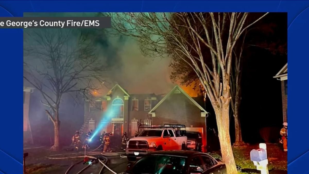 House Fire Displaces Family in Prince George's Co. - Vimarsana News
