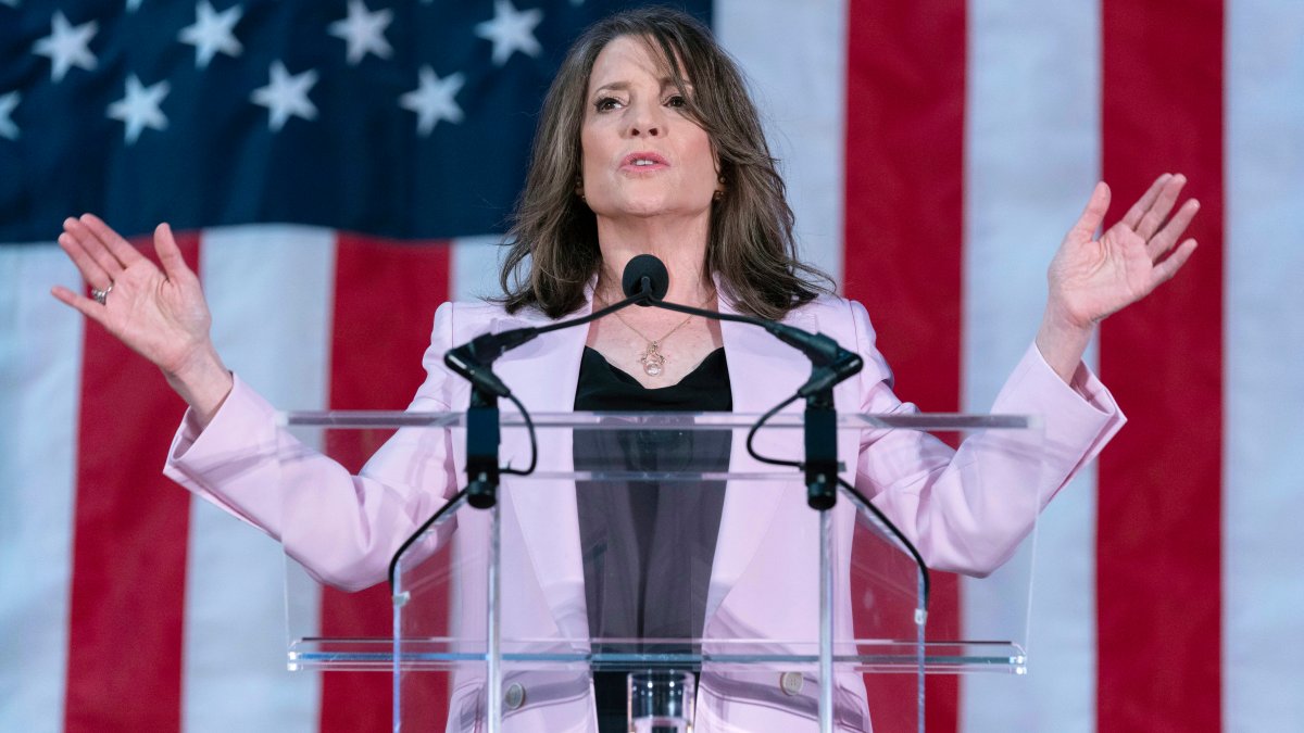 Marianne Williamson Launches 2024 Presidential Bid – NBC4 Washington - Vimarsana News