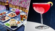 Blossom-inspired dishes at Wilson Hardware; the La Parisienne Mexique cocktail at Bresca