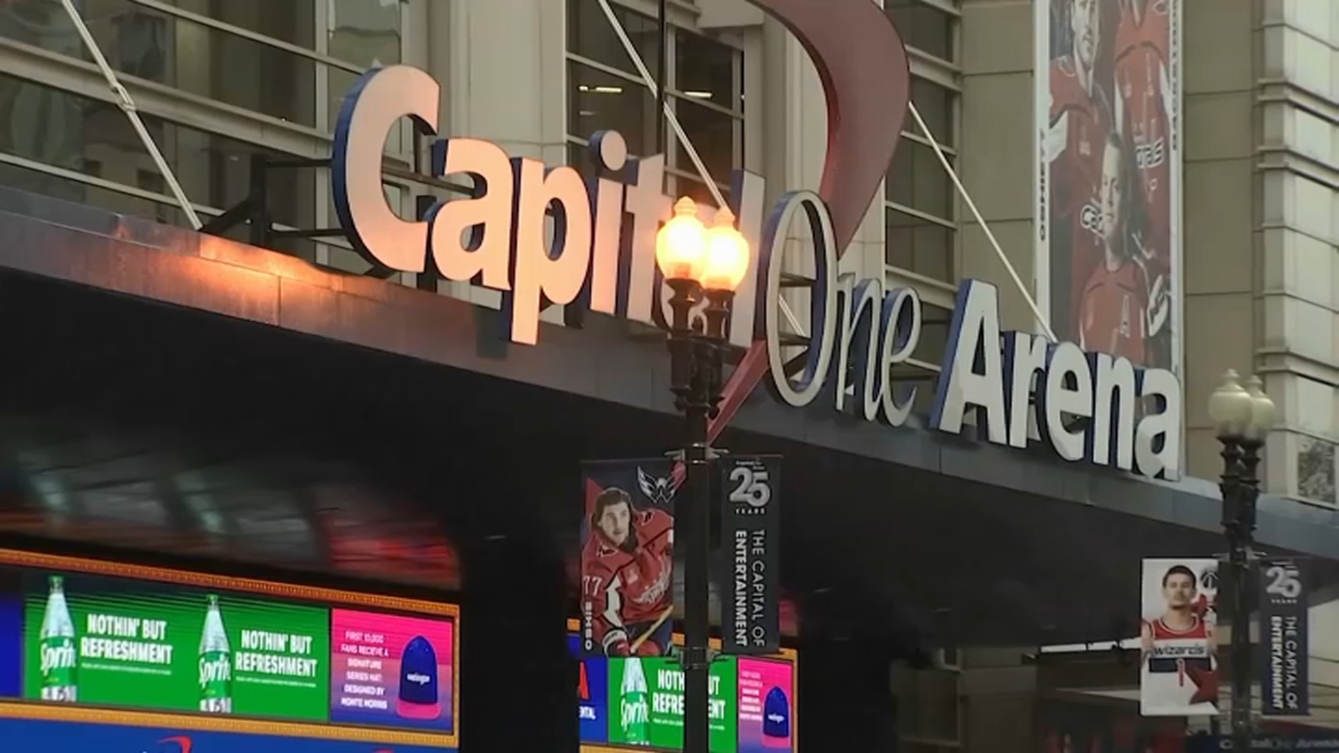 Monumental Sports & Entertainment is - Capital One Arena