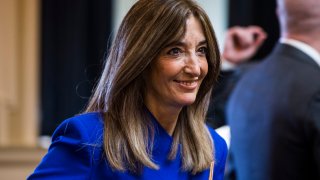 Del. Eileen Filler-Corn attends the opening ceremonies of the 2020 Virginia General Assembly.