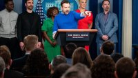  Stars of Ted Lasso Visit White House to Talk Mental Health