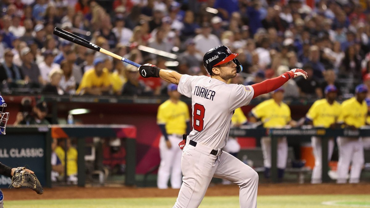 Watch Trea Turner Hits Clutch Grand Slam Vs. Venezuela in WBC NBC4