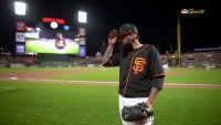 Sergio Romo's Emotional Final Giants Game Ends With Hunter Pence Removing Him