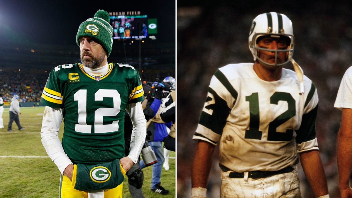 Here's why Aaron Rodgers won't wear No. 12 for the Jets 