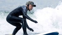 World's Oldest Male Surfer Hopes to Keep Catching Waves at 100