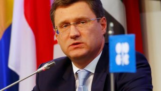 Russian Energy Minister Alexander Novak.