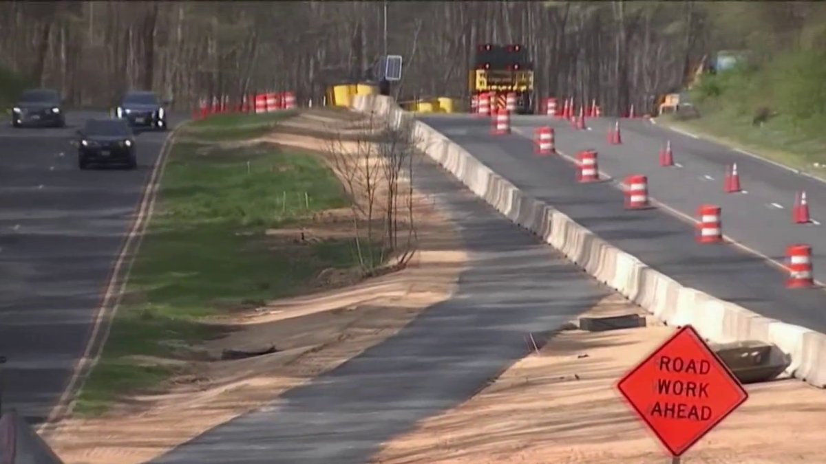GW Parkway Construction to Close Lanes, Change Traffic Pattern NBC4