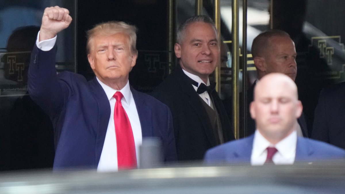 Trump Getting Arrested at Manhattan Criminal Court – NBC4 Washington - Vimarsana News