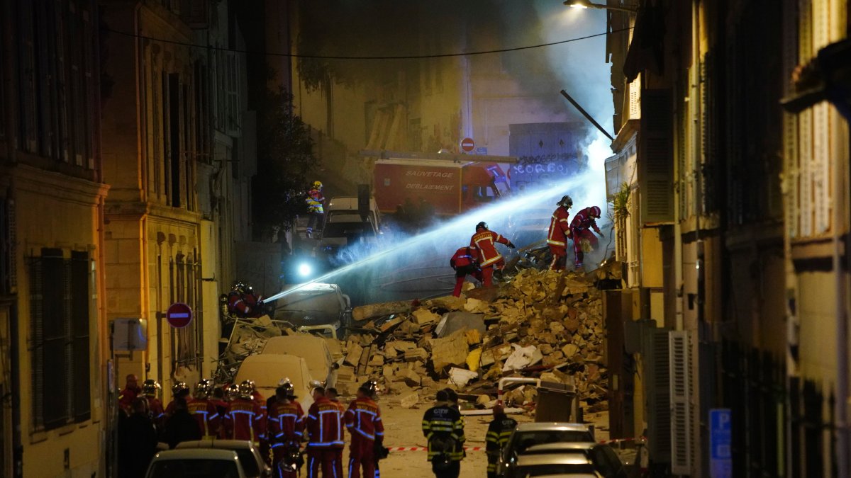 2 corps retrouvés après l’effondrement d’un immeuble à Marseille – NBC4 Washington