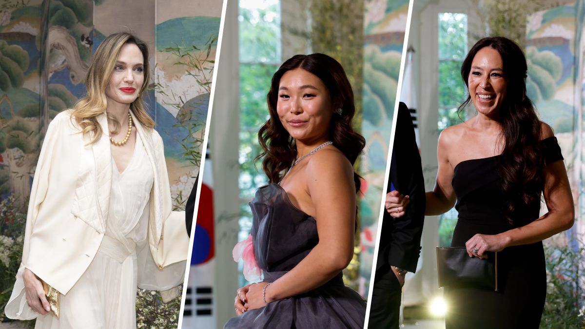 Angelina Jolie, Chloe Kim, Joanna Gaines Attend WH State Dinner NBC4