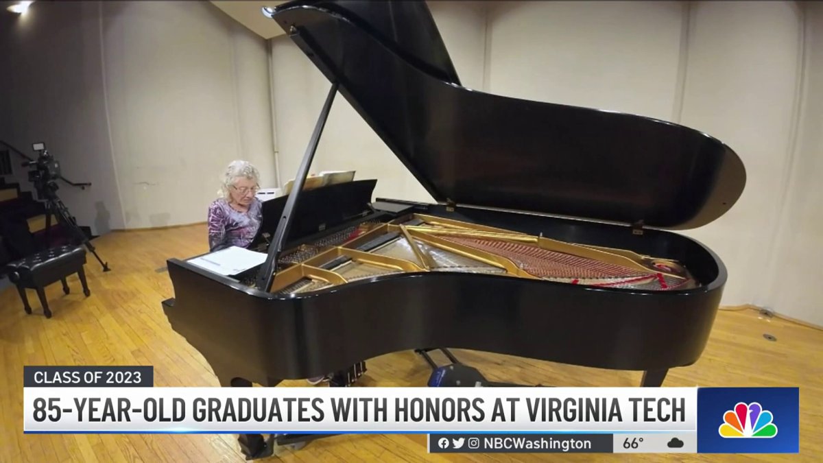 Eldest Grad: 85-Year-Old Graduates With Honors at Virginia Tech – NBC4 ...
