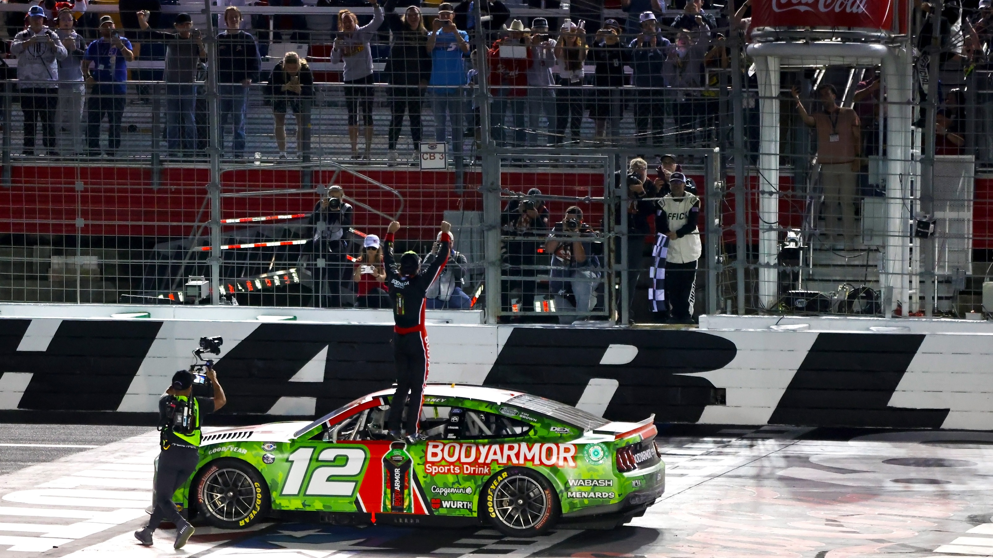 NASCAR Power Rankings Coca-Cola 600 Win Moves Ryan Blaney Up