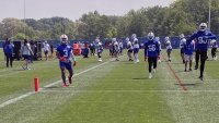 Bills safety Damar Hamlin practices fully for first time since near-death experience