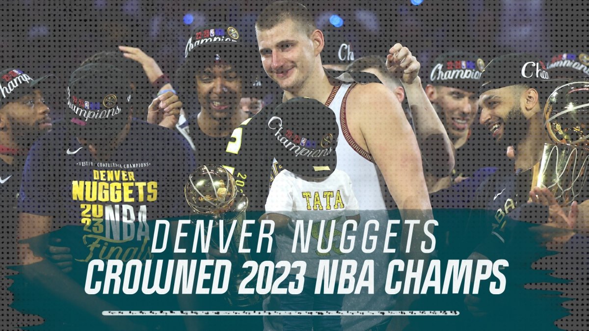 Denver Nuggets NBA Finals 2023 Winners