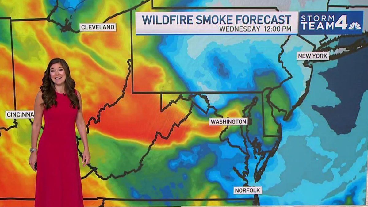 Midday Weather June 28 NBC4 Washington