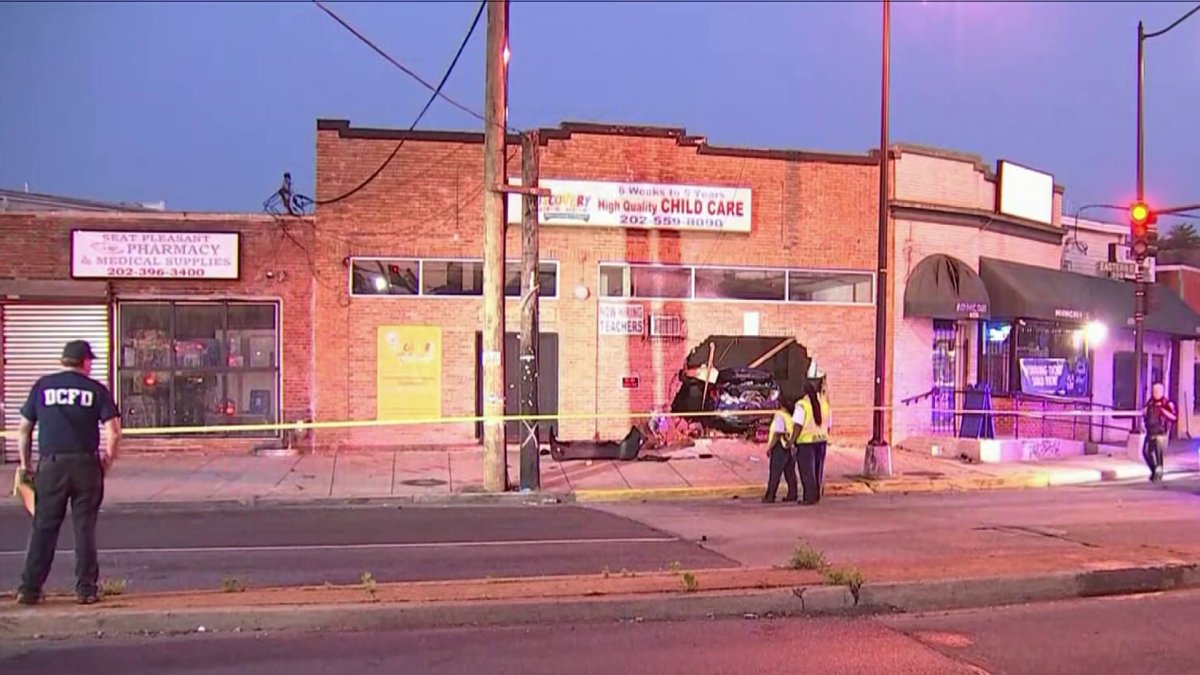 Car Plows Into Day Care in Northeast DC Overnight NBC4 Washington