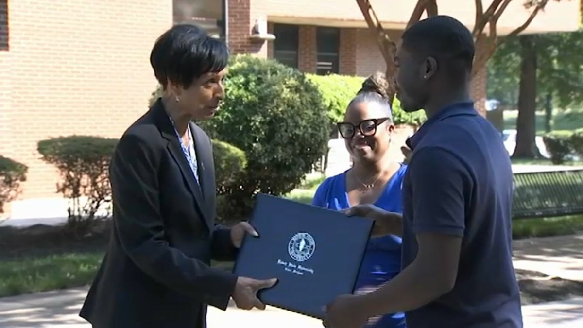 Bowie State Replaces Diploma Stolen Just Hours After Graduation NBC4