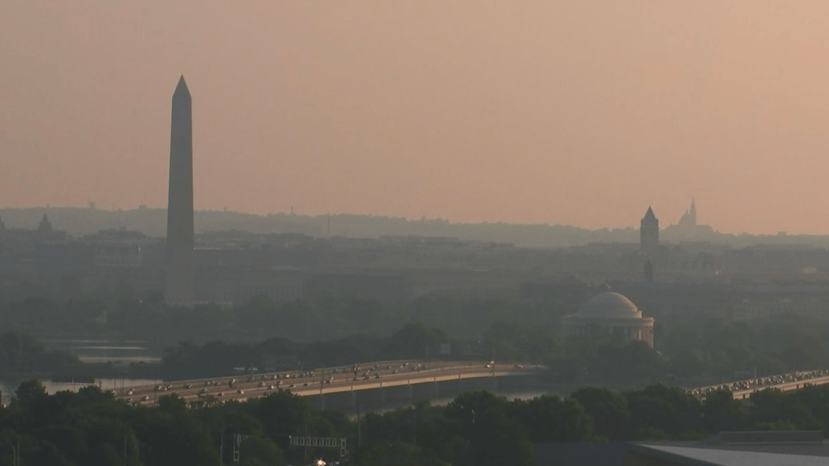 DC area under air quality alert again due to wildfire smoke - Vimarsana News