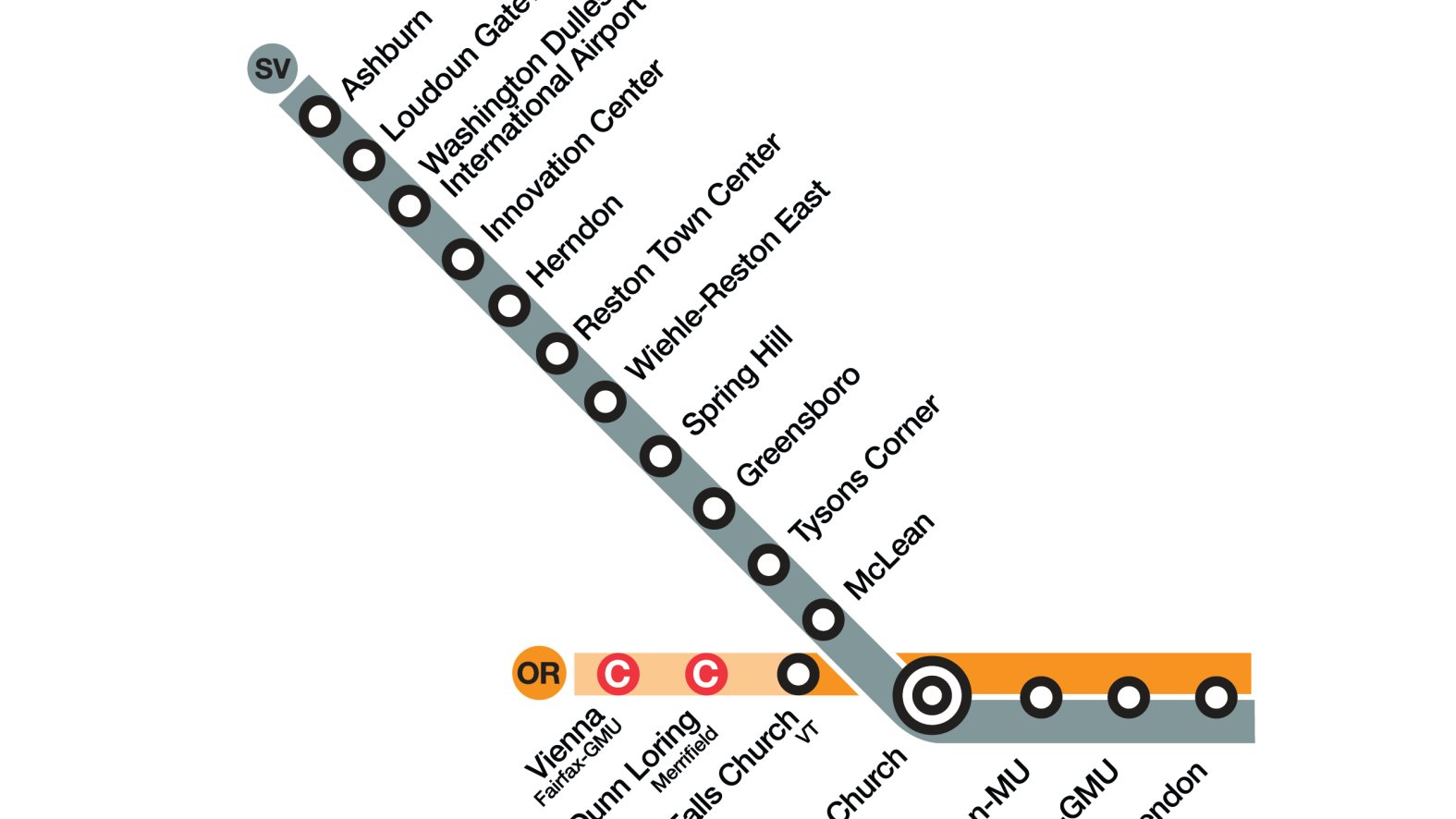 6 Line Stops Metro Closes Orange, Silver Line Stations in Virginia for Weeks – NBC4 ...